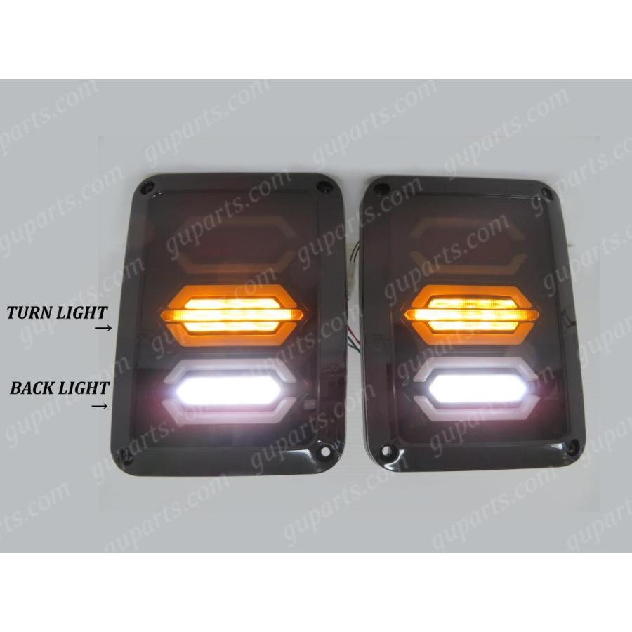 JEEP ラングラー JK LED テールランプ ストップライト バックランプ ターンライト_2