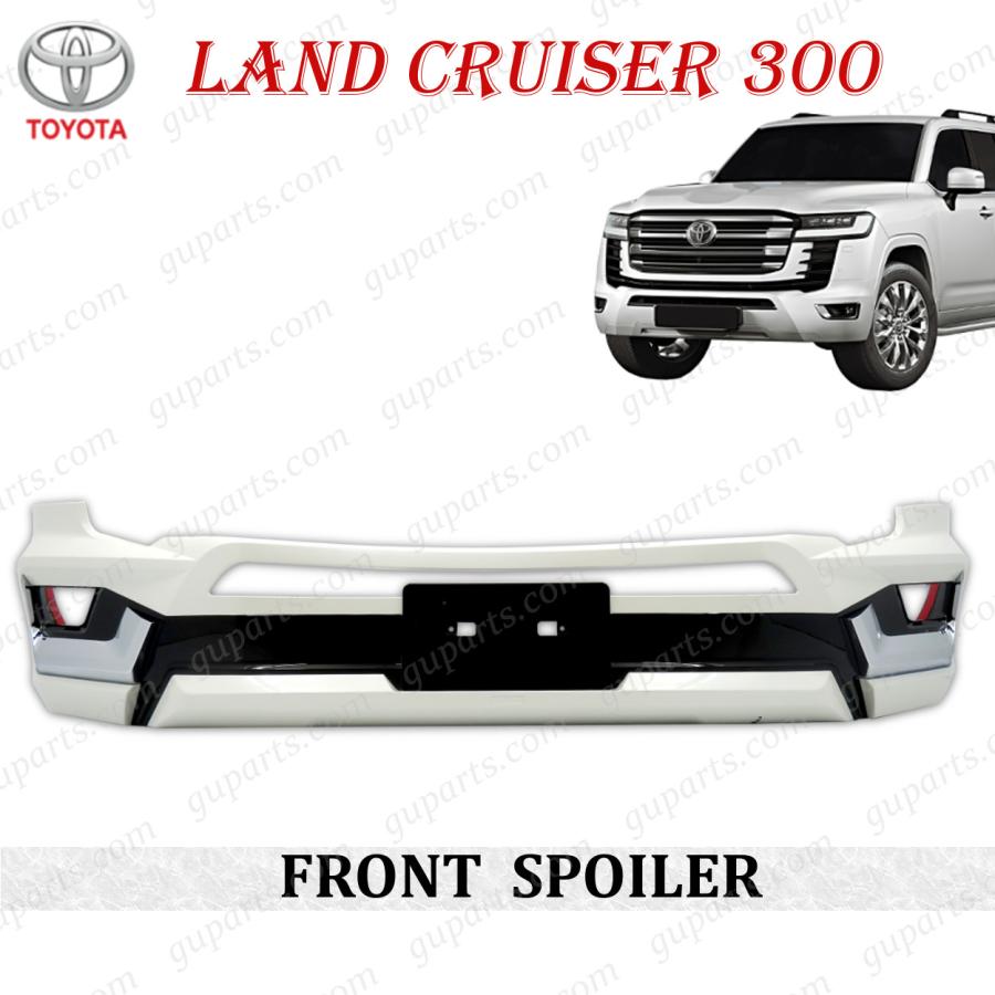 ランドクルーザー 300 系 フロント エアロ パーツ セット ホワイト
