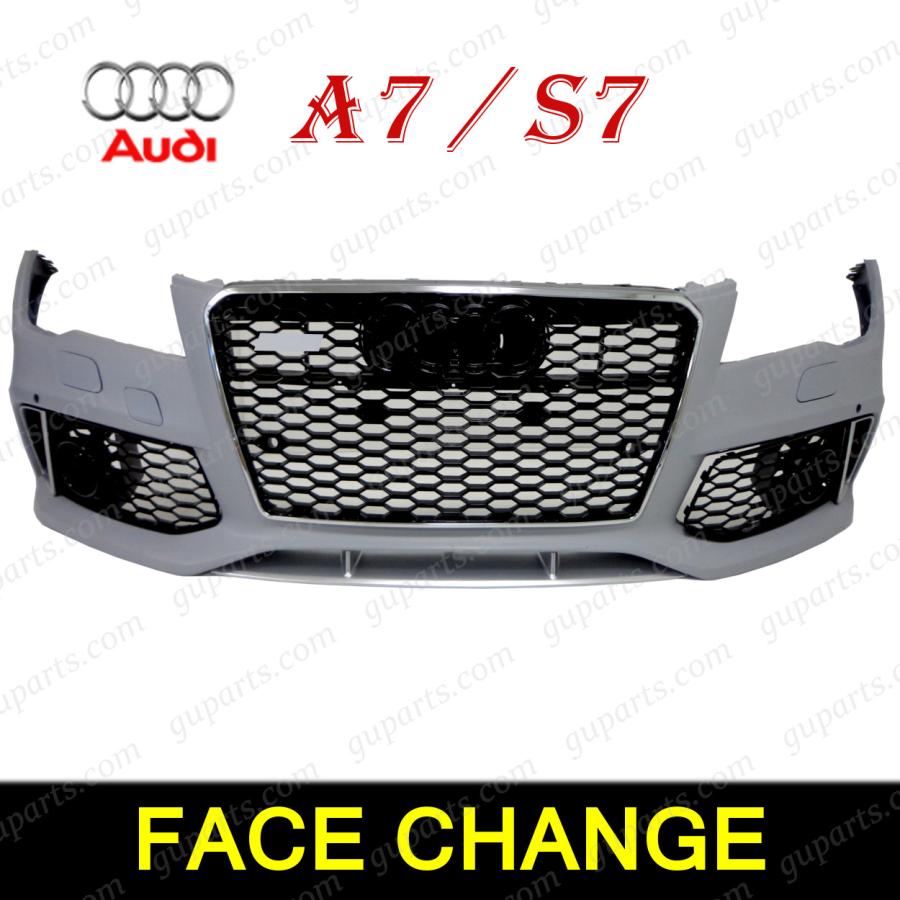 Audi A7 ブラックスタイル グリル 4k Audi A7(4G/C7) Sportback x RS