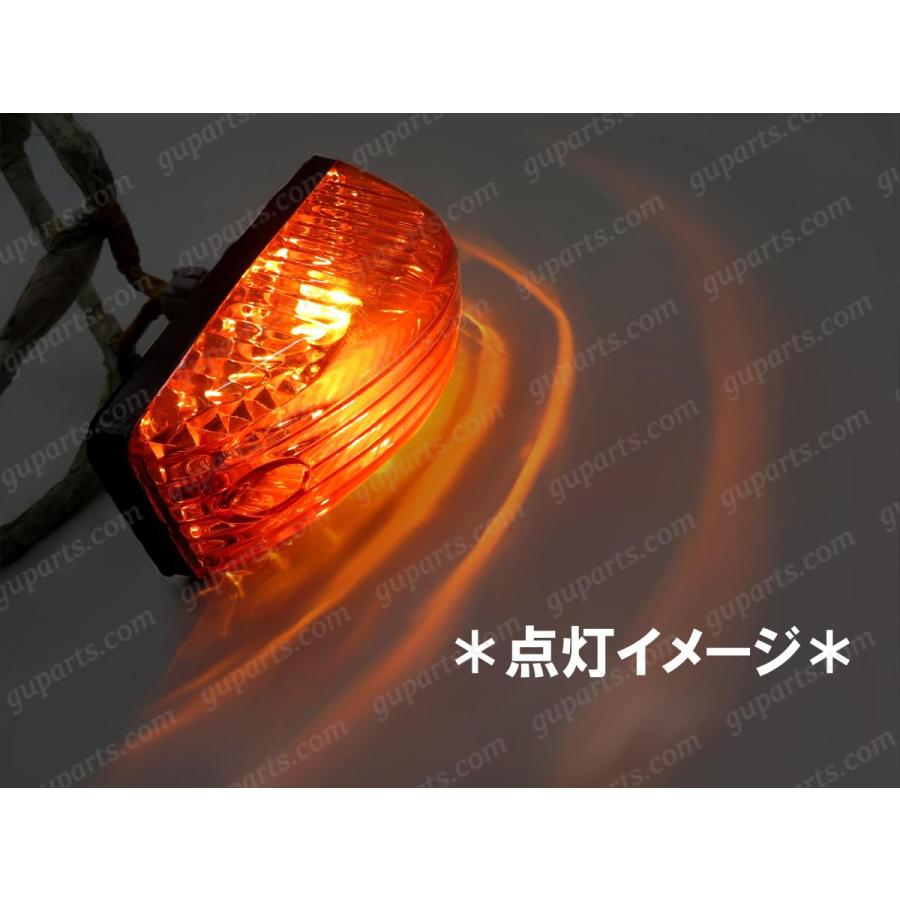 17プロフィアレンジャーLED左ヘッドライト クリア オレンジ３個セット売り 日野自動車 17 プロフィア レンジャー サイド マーカー 左右 セット