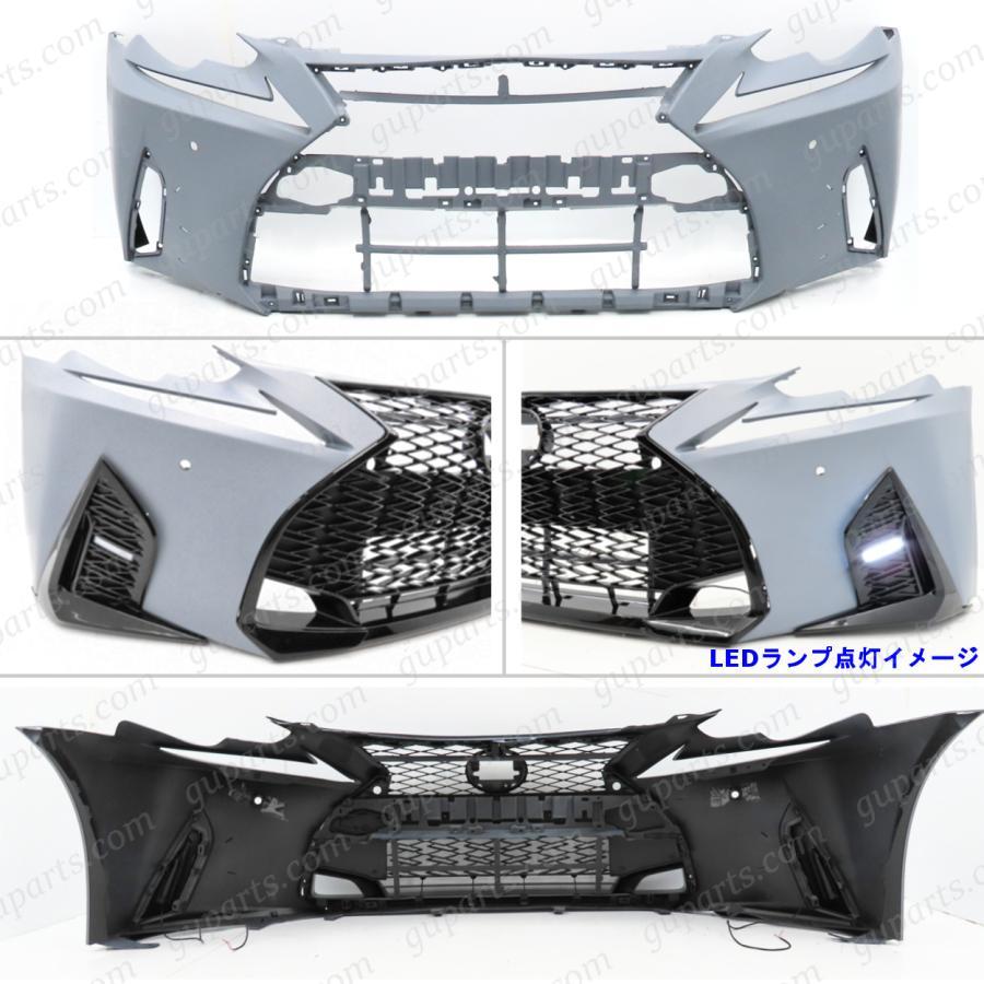 レクサス　is 現行仕様　Fスポーツ仕様　フロントバンパー レクサス is 現行仕様 Fスポーツ仕様 フロントバンパー - メルカリ