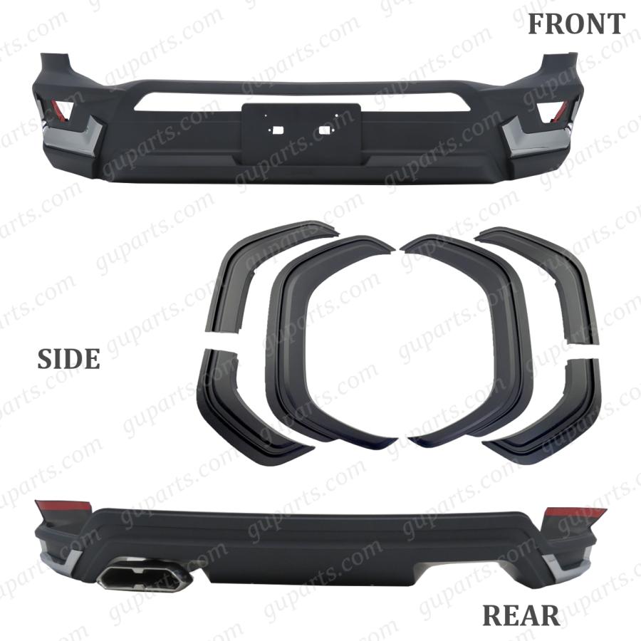 ランドクルーザー 300 系 フロント リア エアロ フェンダー