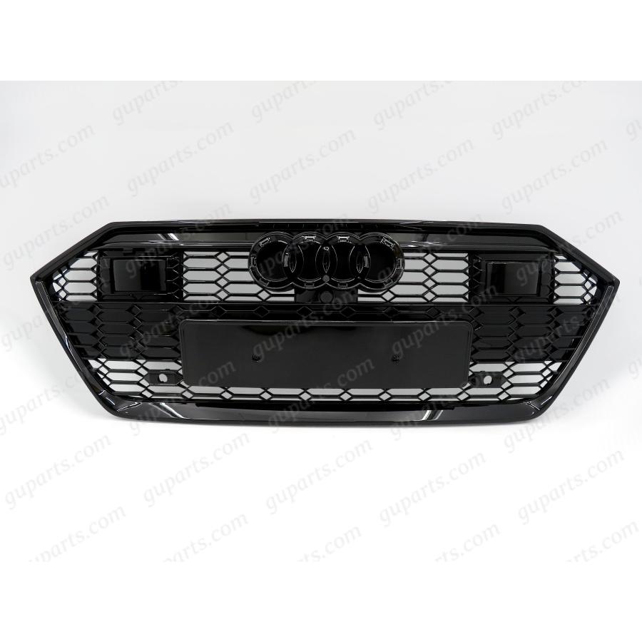 Audi A7 フロントグリル ブラック Audi アウディ A7 S7 2018〜 → RS7 タイプ グリル クリア