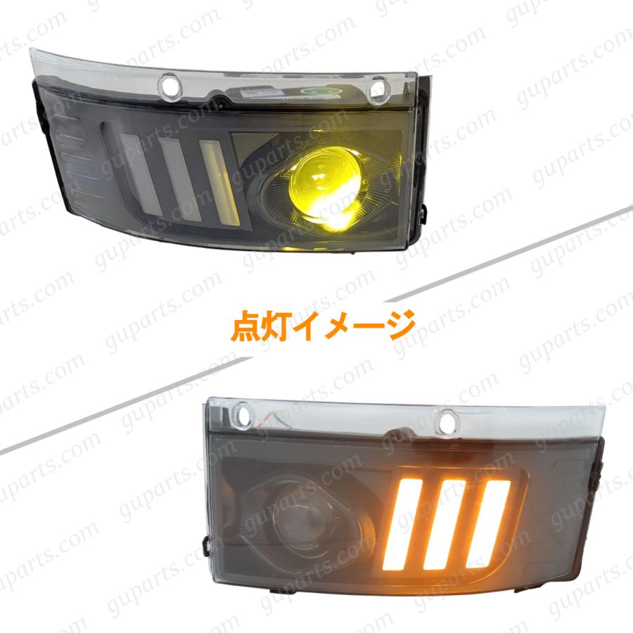 いすゞ（ISUZU） ギガ フォワード 増トン LED イエロー フォグランプ