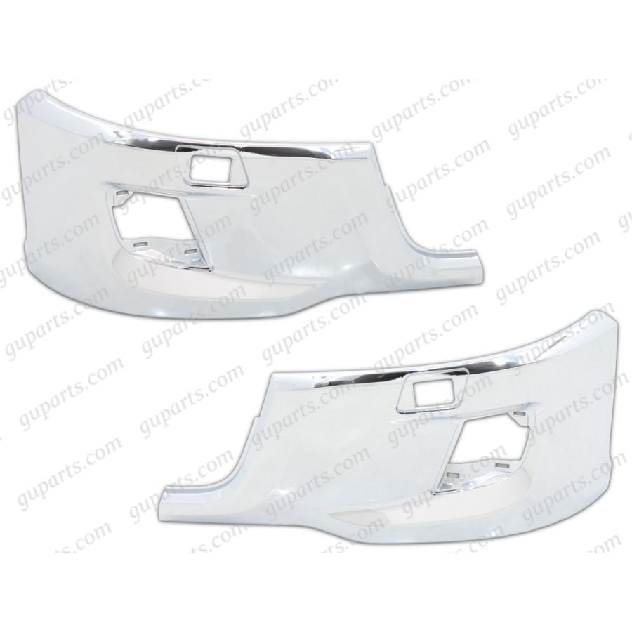 いすゞ（ISUZU） 23フォワード ダンプ 左右 バンパー セット クローム