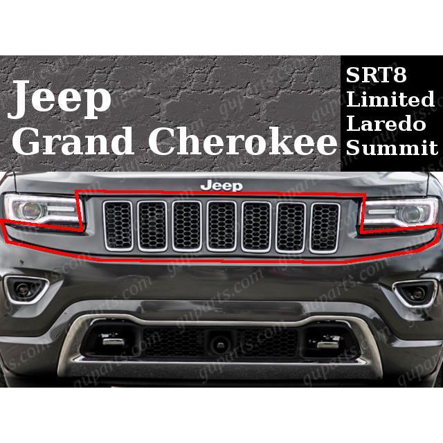 Jeep ジープ グランドチェロキー 2013〜2016 SRT-8 WK クローム