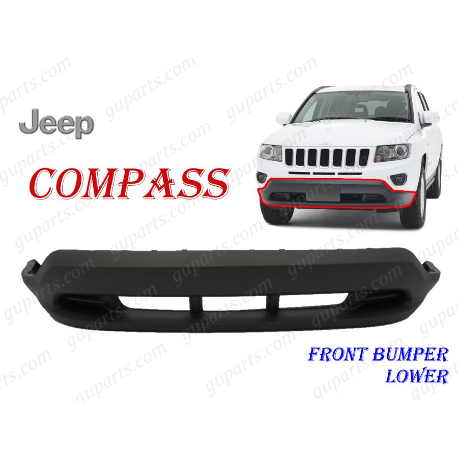 【純正品】Jeep コンパス MK49 フロントグリル 黒 純正品】Jeep コンパス MK49 フロントグリル 黒 - メルカリ