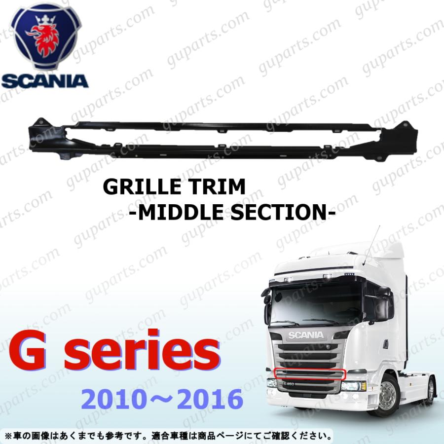 スカニア トラック 10 16 G シリーズ フロント バンパー グリル トリム ミドル パネル 大決算セール