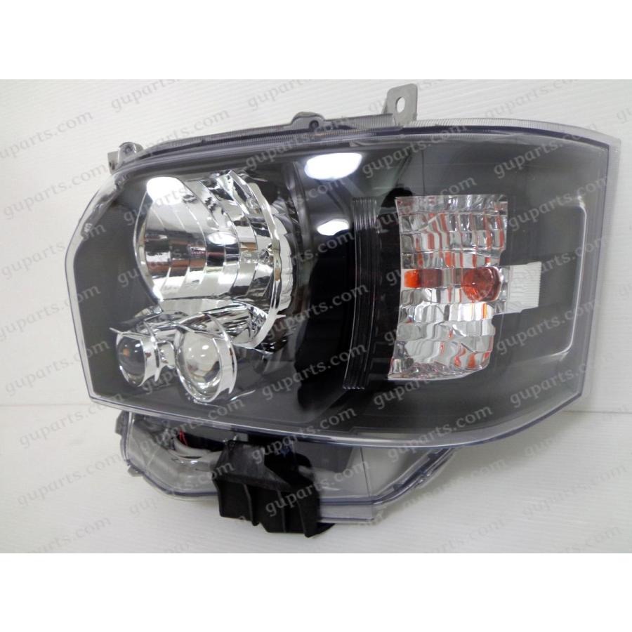 ハイエース 200系 4型 フェイスチェンジ ハロゲン → HID LED 化 左
