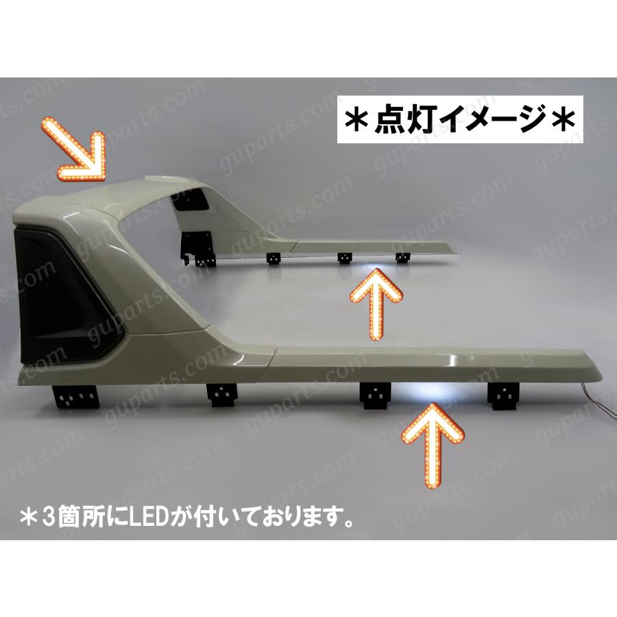 ハイラックス REVO LED 付き ロール バー ホワイト 新型 スポーツ