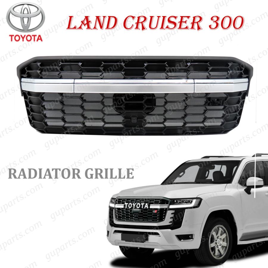 こあ即日発送 ランドクルーザー 300 ラジエーター グリル ランクル 現行 GR ZX
