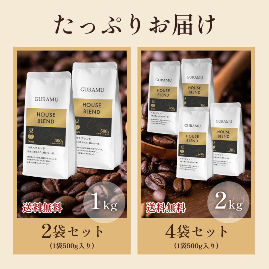 GURAMU TRADITIONAL BLEND コーヒー豆 500g 20袋 GURAMU TRADITIONAL