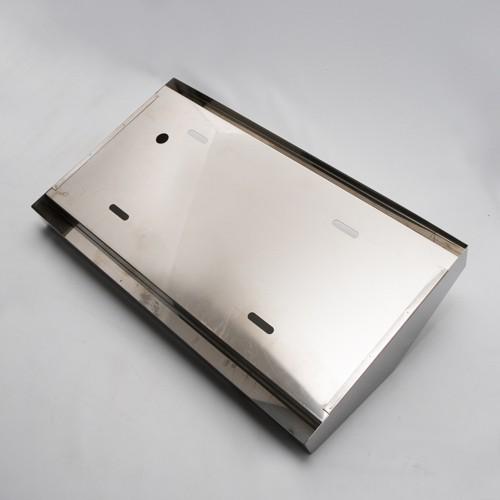 ジェットイノウエ とんがりナンバープレート枠 501118 ステンレス 大型