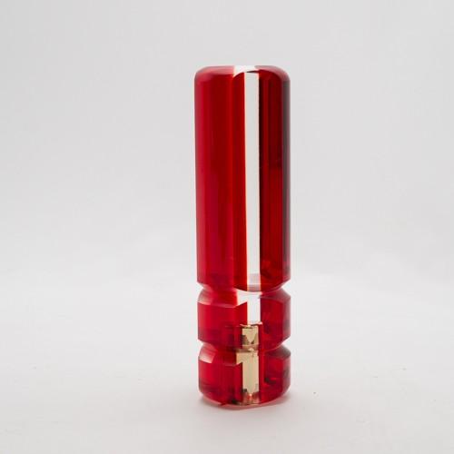 日本ボデーパーツ工業 赤 JB 板入り6角シフトノブ 160mmタイプ
