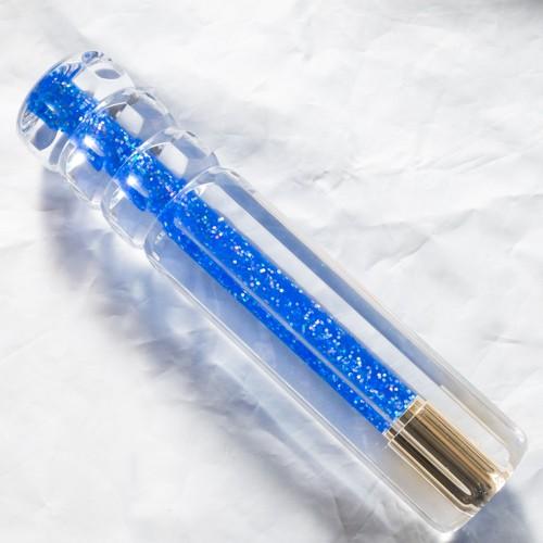 日本ボデーパーツ工業 青 スターダスト シフトノブ 200mm 12×1.25 