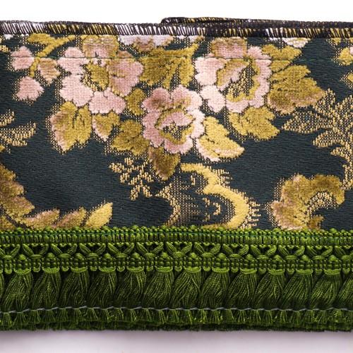 トラック用 フロントカーテン220cm（ストレートタイプ）フローラル