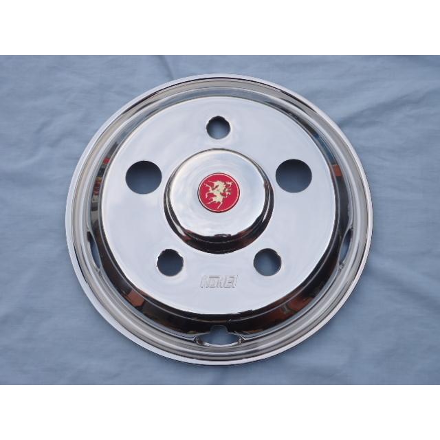 15×5J 5穴41mm 20キャンター ブルーテックキャンター メッキ ホイール