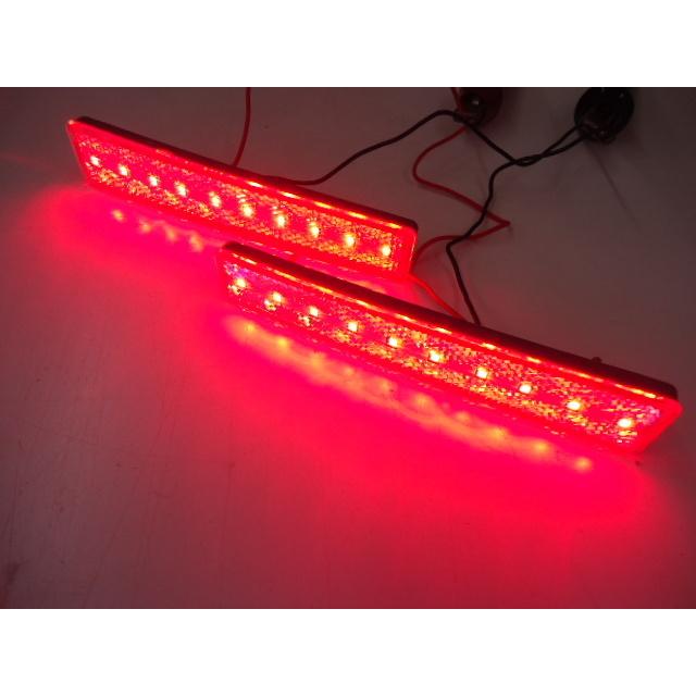 槌屋ヤック CE-438 クリア/レッド 07フォワード LEDステップライト