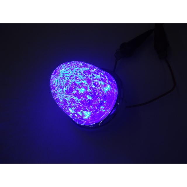 ジェットイノウエ 10個組特別価格 LEDマーカー クリア/ブルー 青 12v