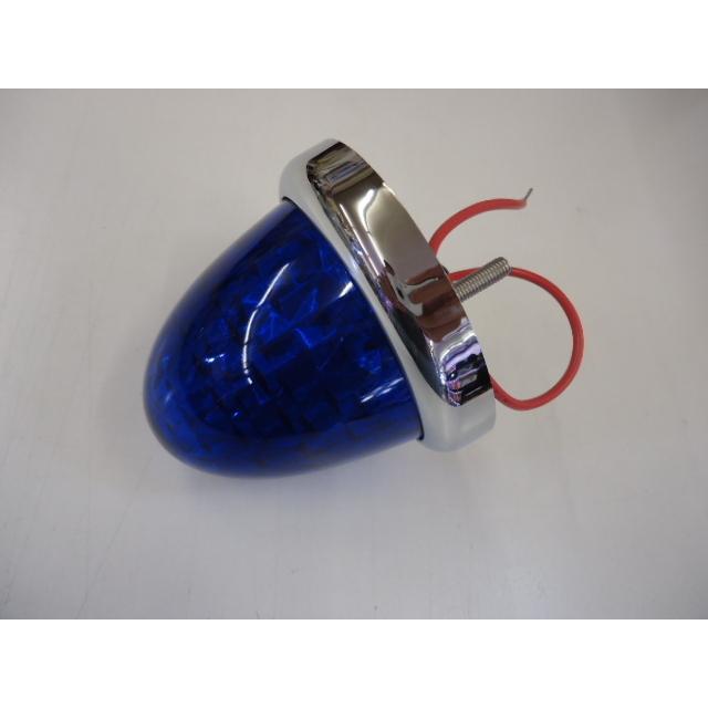 JET INOUE ドーム型LEDマーカー10個セット青 10個組特別価格 LEDマーカー ブルー/ブルー 12v 24v スターライト
