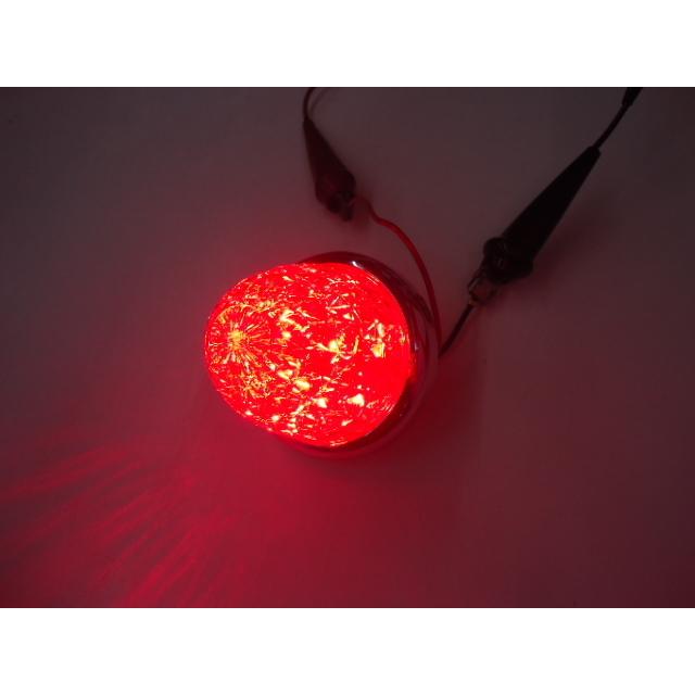 ジェットイノウエ 10個組特別価格 LEDマーカー レッド/レッド 12v