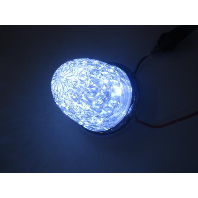 ジェットイノウエ 10個組特別価格 LEDマーカー クリア/ホワイト 12v