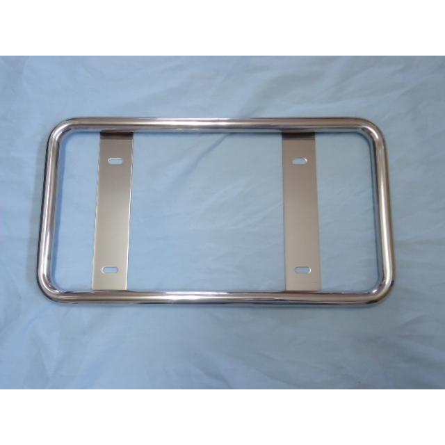 ジェットイノウエ 大型 10t 丸パイプ ナンバー枠 ステンレス ナンバー