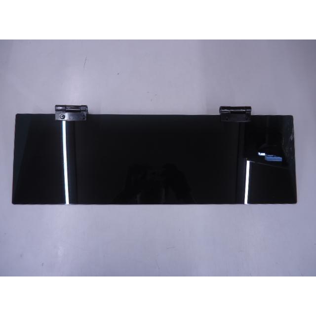 4t〜大型車用 10t 590mm×190mm ブラックスモーク アクリルサンバイザー 