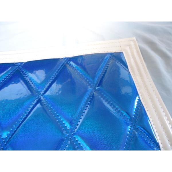 ジェットイノウエ 2t車 泥除け 1台分 青/白 4枚組 デコトラ トラック