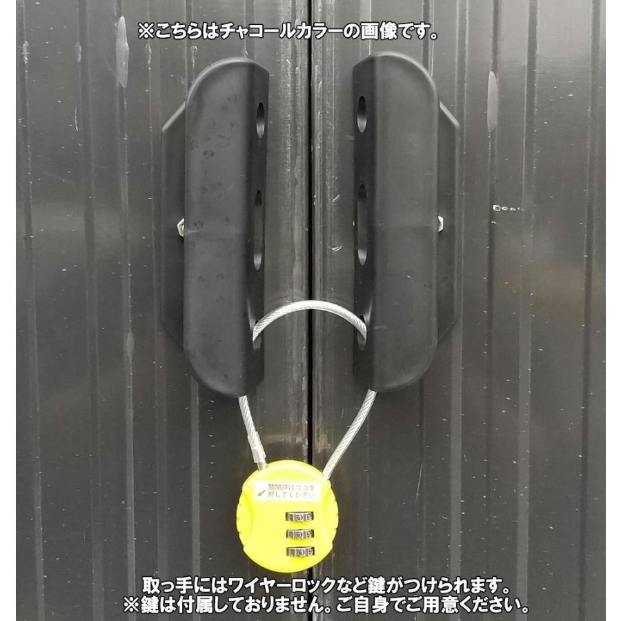 ヨーロッパ風物置 GRESS メタルシェッド チャコール スライド ヨーロッパ風物置 GRESS メタルシェッド チャコール スライド