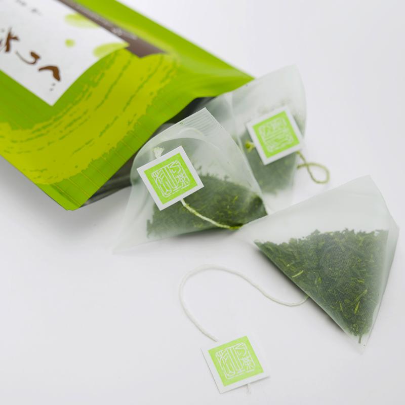 【2026年度産】 上級一番茶ぐり茶「碧豊」ティーバッグ(ひも付き)標準15個入　深蒸し茶製法の緑茶 | ぐり茶の杉山 | 01