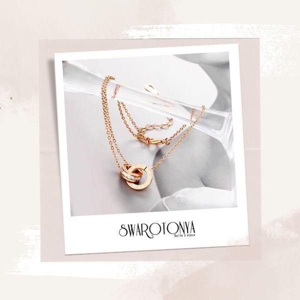 ステンレス ダブルリング ２連ブレスレット |  | 05