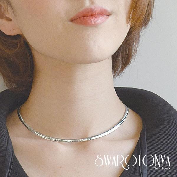 ステンレス オメガ チェーン ネックレス サージカルステンレス