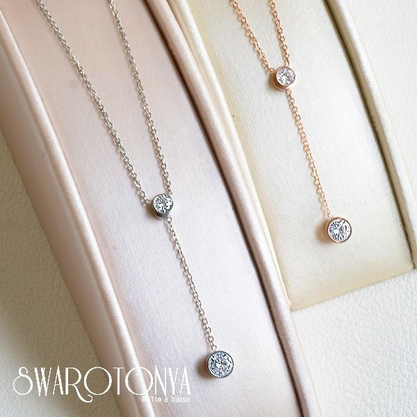 ステンレス ネックレス ペンダント Yシェイプ |  | 01