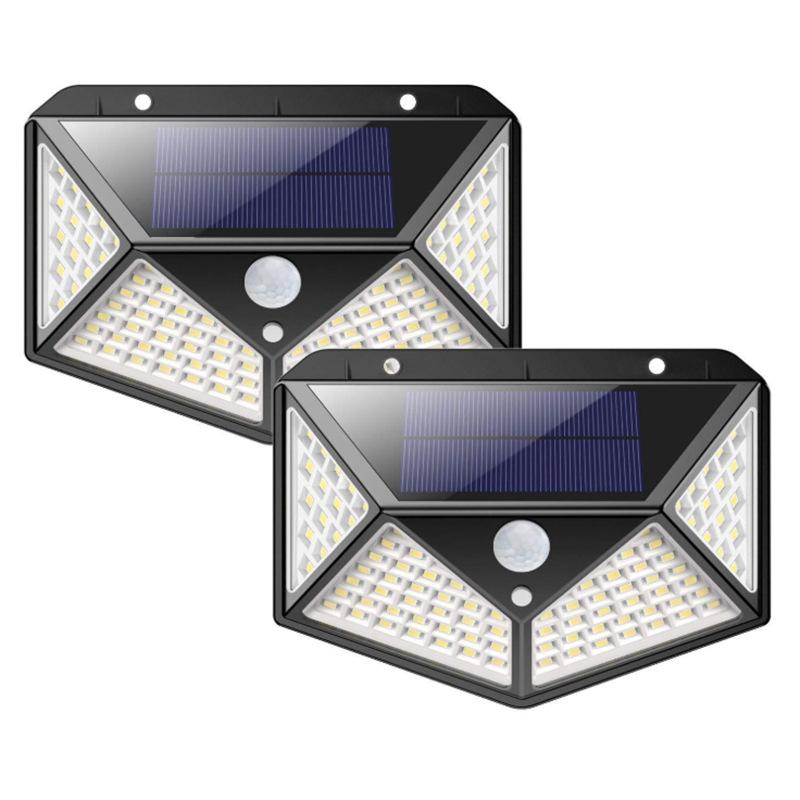 led ソーラーライト センサーライト センサーランプ 防水 投光器 高