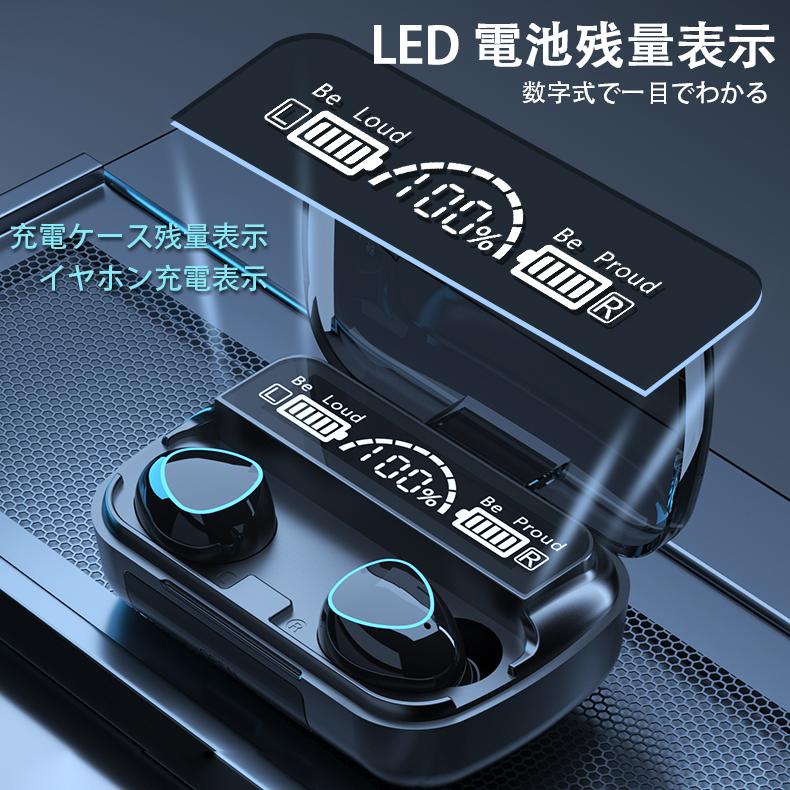 bluetoothイヤホン ぶるーとぅーす Bluetooth5.3 ワイヤレスイヤホン