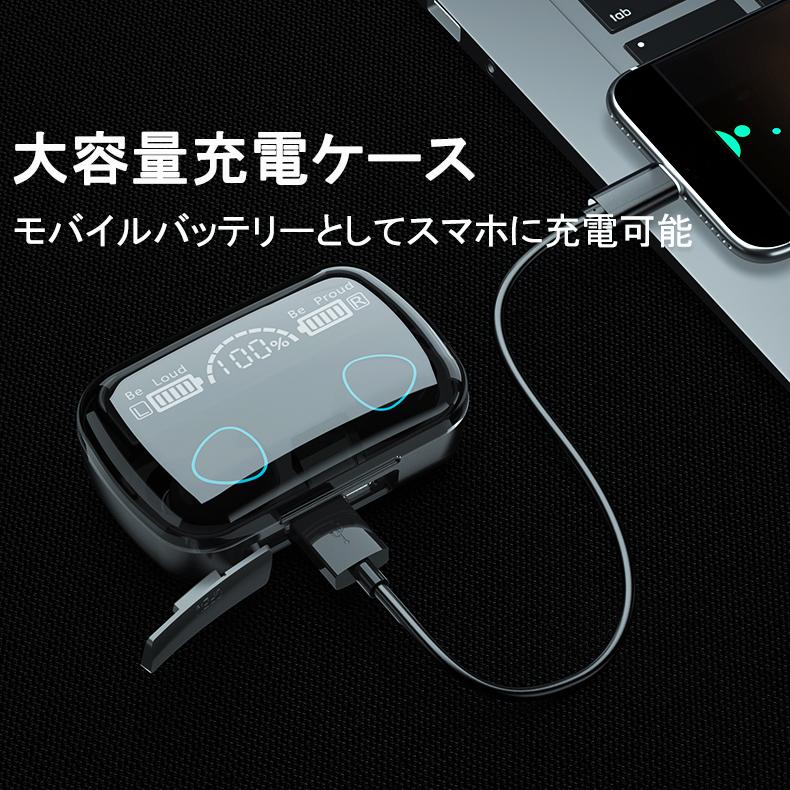 bluetoothイヤホン ぶるーとぅーす Bluetooth5.3 ワイヤレスイヤホン