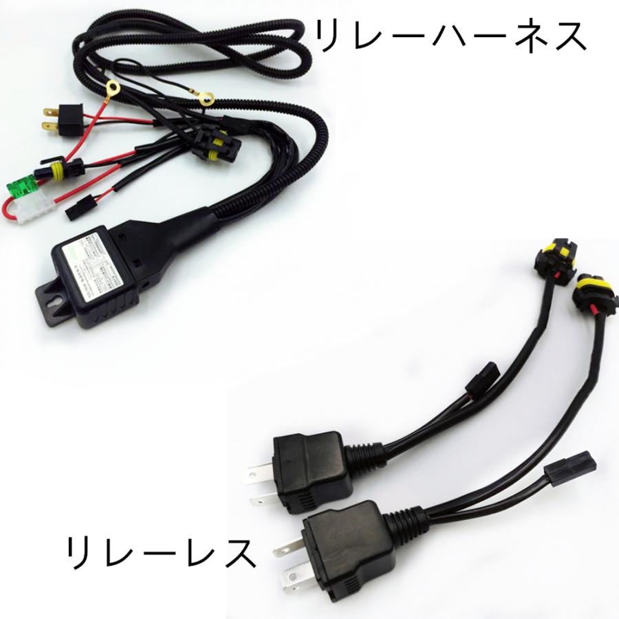 HID H4 HiLo フルキット 35w リレーレス リレーハーネス ヘッドライト
