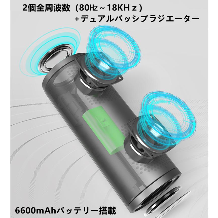 xdobo Bluetoothスピーカー ワイヤレススピーカー 50Ｗ ムードライト搭載  防水 重低音 ブルートゥーススピーカー TWS 高音質 長時間再生｜gurobaruaki｜02