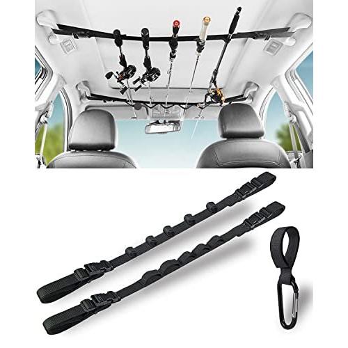 車用ロッドホルダー ロッドホルダー 保護ベルト 収納釣竿セット マジックテープ式 さ調節可能 さまざまな車種に適合する 2本セット 1個多機能クライミ S 2628 グローグオンライン 通販 Yahoo ショッピング