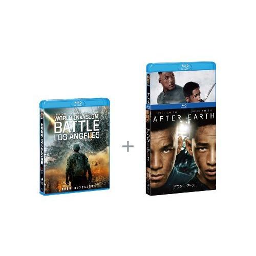 アフター アース×世界侵略: ロサンゼルス決戦 人気商品 特別パック Blu-ray 保障 初回生産限定