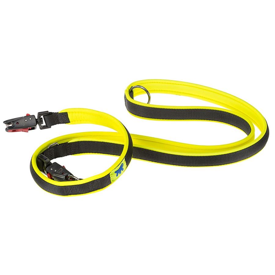 ファンタジーワールド ERGO FLUO MATIC GA25／200 ネオンイエロー 75448858 （犬用リード）[M便 1/1]