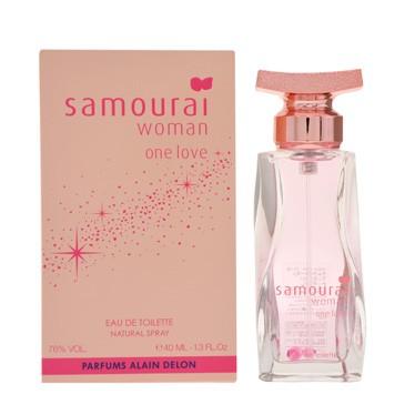 アランドロン サムライウーマン ワンラブ 01 EDT （女性用香水） 40ml【ネコポス不可】｜guruguru-cosme