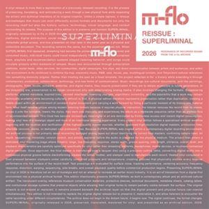 m-flo『SUPERLIMINAL』｜2LP・初回生産限定盤 ジャケット