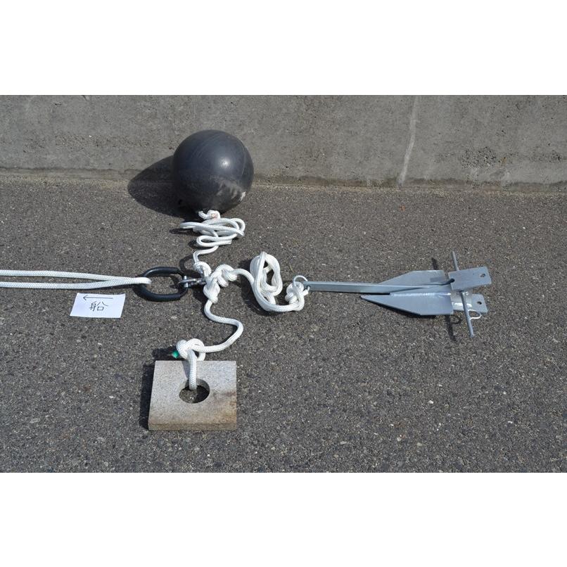 係留アンカー、ロープ(滑車)代 プラ滑車代替え品】係留Оーリング！！海上係留に : ロープハンター