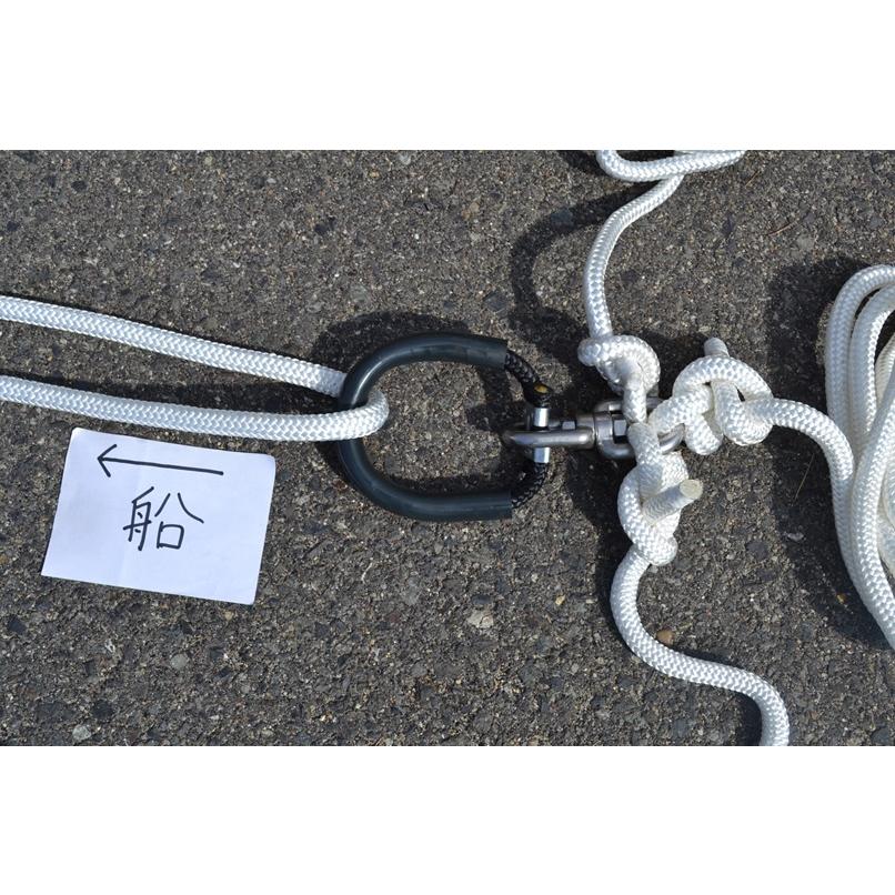 プラ滑車代替え品】係留Оーリング！！海上係留に : ロープハンター