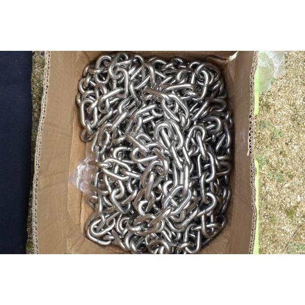 6mm/1m〜【ステンレスチェーンSUS304】切り売りします : ロープ