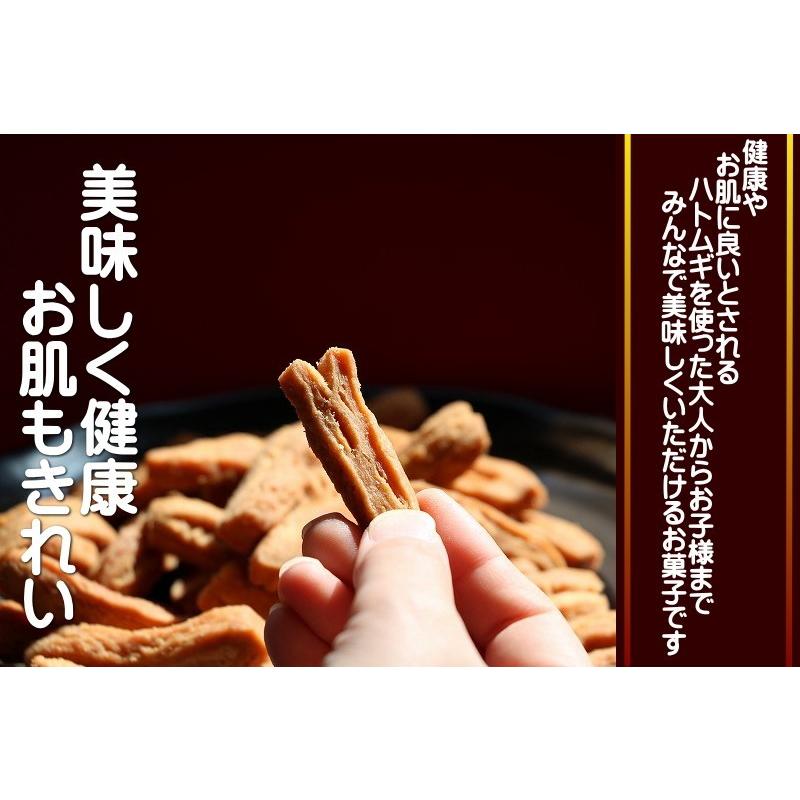 はとむぎかりんとう 送料無料 お得な6袋 150g×6 青森県産 無添加・無着色 はと麦 ハトムギ粉|gurumedoori|02