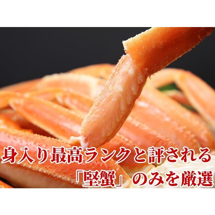 ズワイガニ 姿 特大 ボイル 2kg (1kg×2尾) ずわい蟹 冷凍 ギフト かに