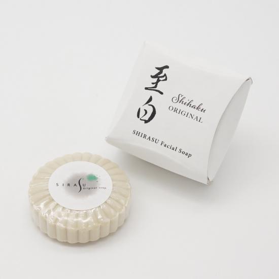 シラスソープオリジナル至白 30g×3 国産 石鹸 洗顔 オイリー肌 火山灰